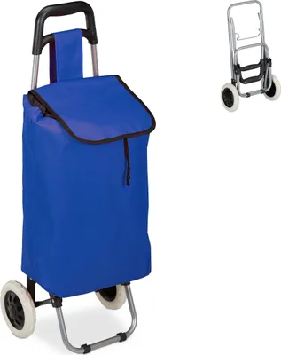 Produktbild von relaxdays Einkaufstrolley faltbar