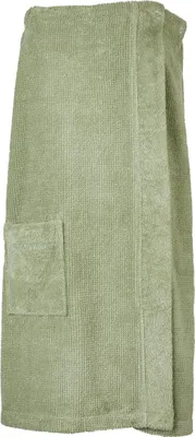 Produktbild von Schiesser Saunakilt Turin für Damen | Frottier | angesagte Reiskornoptik | 100% Baumwolle | flauschig, saugstark, 3-fach weitenverstellbar |36 - 44 | Grün
