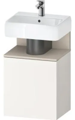 Produktbild von DURAVIT QA4076L83840000 QAT WTU WH Ek. 440x350x645 Wß Smt H3H