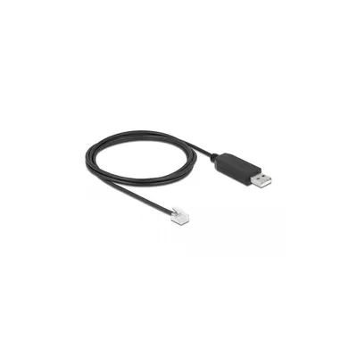 Immagine prodotto di DELOCK Cavo adattatore da USB Tipo-A a seriale RS-232 RJ12 2 m
