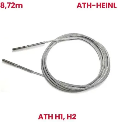 Image de Câble en acier de rechange ATH-Heinl H1/H2, 8,72 m - Galvanisé