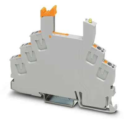 Productafbeelding van Phoenix Contact 2900958 - Grijs - Temperatuurbereik: -40 tot 85 °C - Afmetingen: 6,2 x 78 x 93 mm - Gewicht: 20 g
