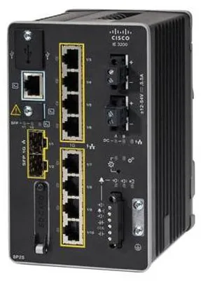 Obrázek produktu pro Cisco IE-3200-8P2S-E - Managed - L2 - Fast Ethernet (10/100) - Power over Ethernet (PoE)
