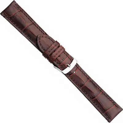Produktbild von Rom Premium Ersatzband Uhrenarmband Kalbsleder Braun 20888S, Stegbreite:20mm