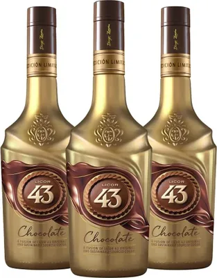 Produktbild von Licor 43 Chocolate 16% vol (3 x 0,7 l)