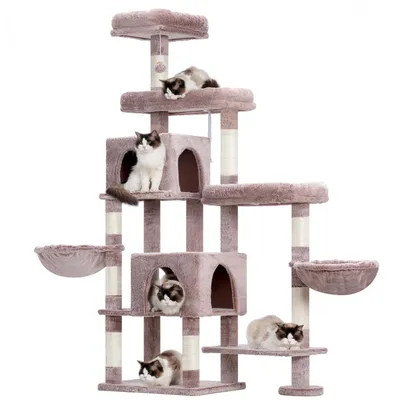 Zdjęcie produktu dla Duży drapak dla dużych kotów, wyposażony w wiele platform