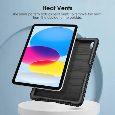 Siliconen Hülle für iPad 10. Generation und iPad (A16) 11 Zoll - Leicht und Stoßfest