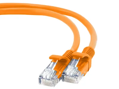 Produktbild von gembird CAT5e UTP-Patchkabel, orange, 1 m