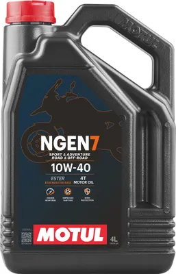 Produktbild von MOTUL NGEN 7 Motoröl 10W-40 4T-4L