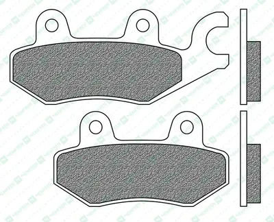 Productafbeelding van Remblokken Newfren FD0257BE1 (set per remschijf) Scooter Elite, organisch