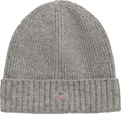 Produktbild von Gant Shield Wool Mütze Grau OS Mann Grau OS