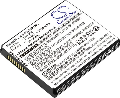 Obrázek produktu pro TECHTEK Baterie kompatibilní s [Pax] A920 Pro nahrazuje YW-008