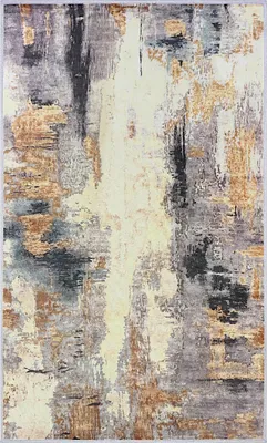 Produktbild von Designer Teppich Modern Wohnzimmer waschbar & rutschfest - Fancy XI - Fußbodenheizung geeignet 60x100 cm