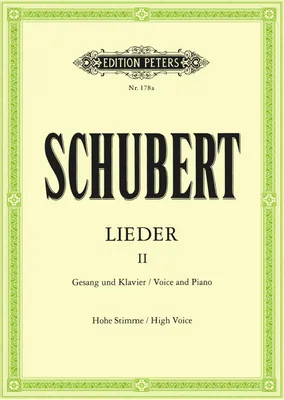 Produktbild von Schubert, F: Songs (High Voice)