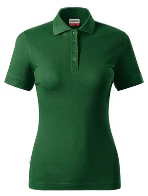 Image de Malfini - Polo « Resist » pour femme, coton épais PP9992 (M) (vert)