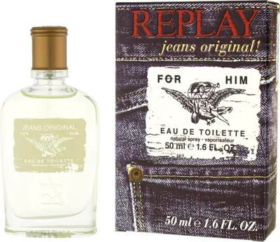 Produktbild von Replay Jeans Original for Him Eau De Toilette 50 ml (man)
