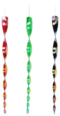 Produktbild von ProGarden | Vogelschreck Spirale 3er Set 50 cm - Reflektierende Taubenabwehr