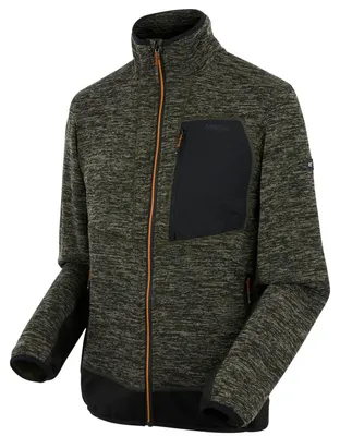 Produktbild von Regatta Strickfleecejacke Herren Baslinn, Größe:M, Farbe:Oliv