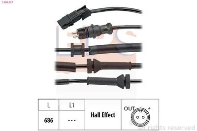 Produktbild von EPS Sensor, Radgeschwindigkeit x