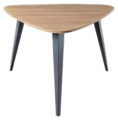 Image de Table basse triangulaire Meuble de bureau Table basse en bois Marron Nouveau