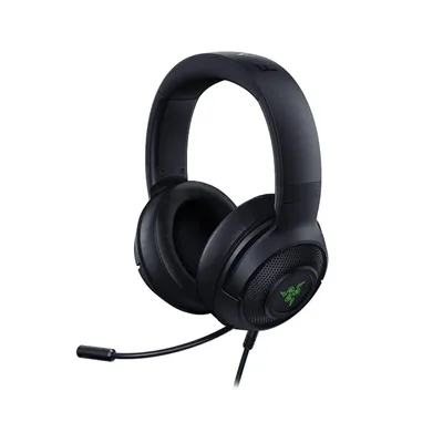 Produktbild von Razer Kraken V3 X, Kabelgebunden, Gaming, 12 - 28000 Hz, 285 g, Kopfhörer, Schwarz