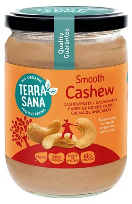 KREM Z ORZECHÓW NERKOWCA PRAŻONYCH 100 % BIO 500 g - TERRASANA