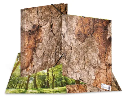 Produktbild von HERMA 19790, Briefumschlag-Ordner, A3, Karton, Holz, Matt, Porträt