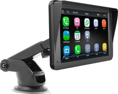 Produktbild von Tragbarer drahtloser Auto-MP5-Stereo-Player 7 Zoll HD Carplay mit Apple CarPlay und Android Auto