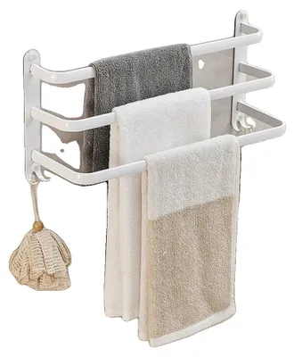 Obrázek produktu pro Držák na ubrousky, třívrstvý design, montáž na zeď, BÍLÁ