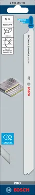 Image de Lame de scie sauteuse PRO Metal Sandwich T1018AFP, 250 mm, 5 pces