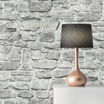 Produktbild von TADESSI Tapete Steinoptik Eliano M1-No.185 Vliestapete Grau Beige Steintapete Steinwand Wohnzimmer Schlafzimmer Küche