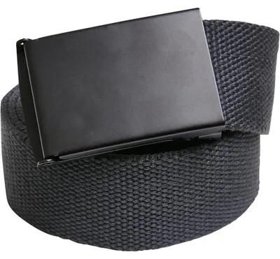 Produktbild von Build Your Brand Canvas Gürtel Schwarz  Mann Schwarz One Size