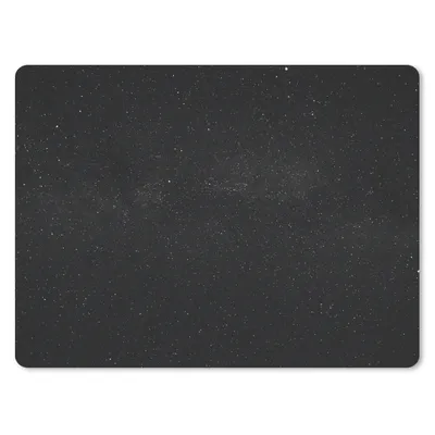 Produktbild von MuchoWow® Mauspad Mousepad Sternenhimmel - Schwarz - Weiß - Himmel 23x19 cm - Mousepads - Maus Mat - Pad - Mausunterlage - Schreibtischunterlage - Mauspad