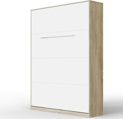 Produktbild von SMARTBett Standard Komfort Lattenrost 140x200 Vertikal Komfort Eiche Sonoma/Weiss