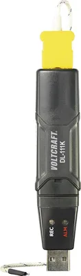 Obrázok produktu pre VOLTCRAFT DL-111K Temperatur-Datenlogger Messgröße Temperatur -200 bis 1370 °C (VC-10898090)