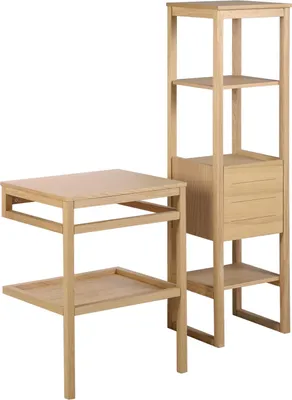 Image de Meuble de salle de bain 60 cm HOPP avec colonne