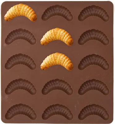 Immagine prodotto di Stampo in silicone Orion per croissant KIPFERL marrone