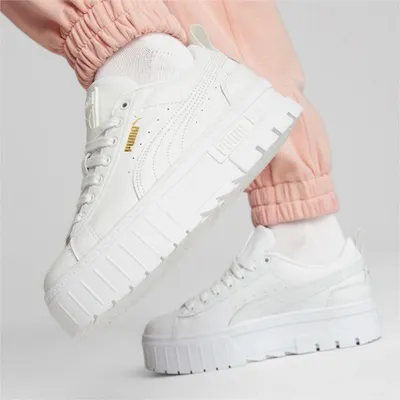 Produktbild von Puma Damen Sneakers Weiß 384209-01 Grösse 37,5