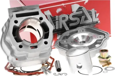 Zdjęcie produktu dla Zestaw cylindra Airsal Alu-Sport o pojemności 73 ccm, średnicy 48 mm, chłodzony cieczą, przeznaczony do motocykla Aprilia SX 50