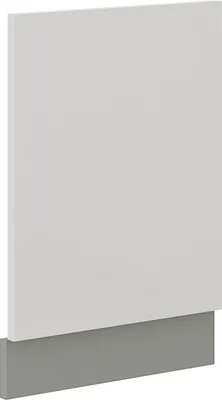 Image de Porte pour lave-vaisselle encastrable ULLERIKE – 45x57 cm, blanc / gris