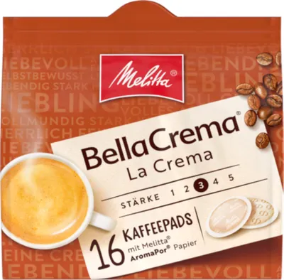 Immagine prodotto di Melitta Kaffeepads BellaCrema La Crema 81-164 16St