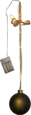 Produktbild von Weihnachtsleuchte Bliss Baumkugel 16 Tautropfen-LEDs Ø 10cm