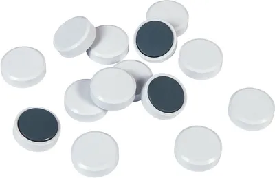 Produktbild von Eichner Magnete weiss Kunststoff O 3.0 cm 20 St.