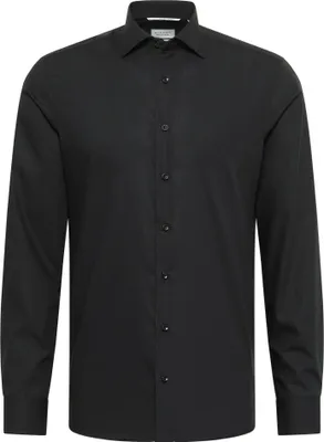 Produktbild von Eterna Herren Hemd Slim Fit 1/1 Arm 1100-39-F170 AL: 67 cm Gr. 39 schwarz