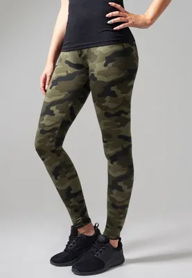 Produktbild von Urban Classics Leggings für Frauen Disden tarngrün XL