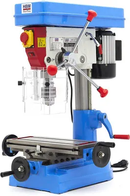 Obrázok produktu pre Frézka 16mm frézka 85mm zdvih vretena 0,75HP 230V vŕtacia frézka kovoobrábanie