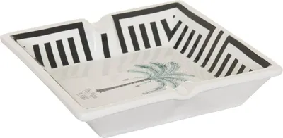 Produktbild von Aschenbecher reso 18,2x18,2x4cm palmenmotiv  - Atmosphera créateur d'intérieur