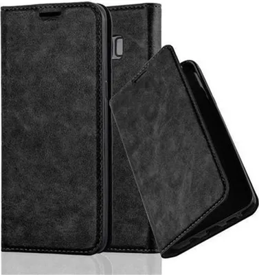 Produktbild von Cadorabo Hülle für Samsung Galaxy S8 Schutz Hülle in Schwarz Handyhülle Etui Case Cover Magnetverschluss