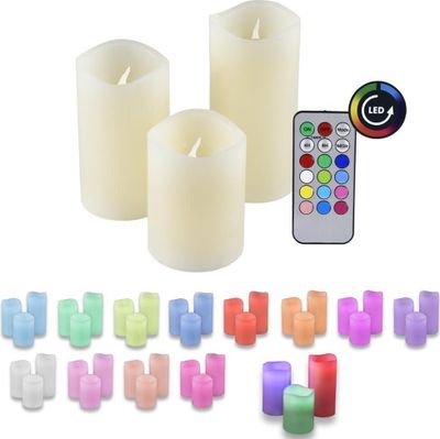 Olympia 40138 - Flammenlampe - Weiß - CE - LED - Akku - CR2025,AAA