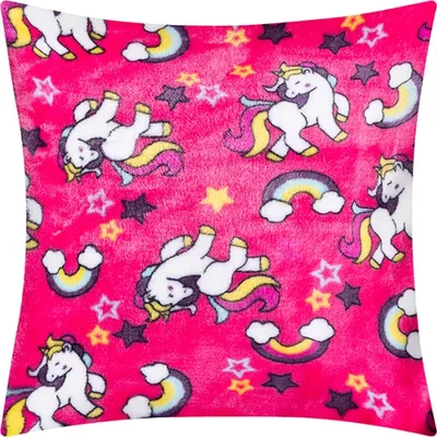 Immagine prodotto di Cuscino ELLIK - motivo per bambini - 35x40 cm - Rosa,Bianco